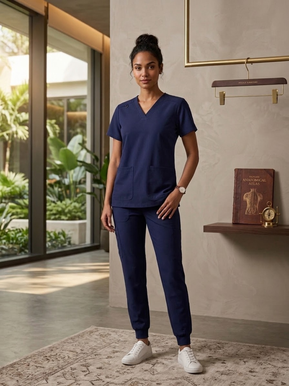 Natural Uniforms Modern Fit Cool Stretch Scrub Set